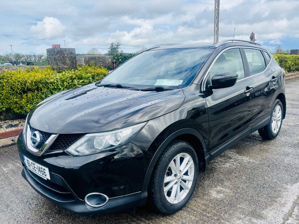 Nissan Qashqai Hatchback, Diesel, 2016, Black