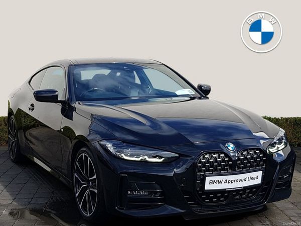 BMW 4-Series Coupe, Diesel, 2022, Black