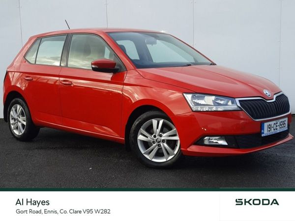 Skoda Fabia Hatchback, Petrol, 2019, Red