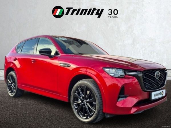 Mazda CX-60 SUV, Petrol Plug-in Hybrid, 2026, Red