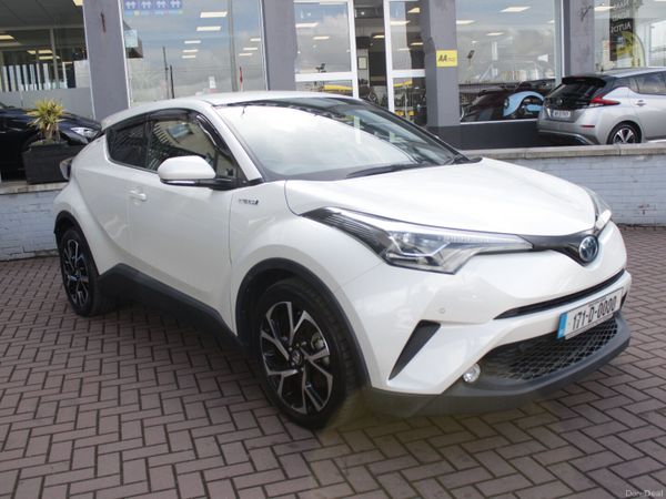 Toyota C-HR Hatchback, Petrol Hybrid, 2017, White
