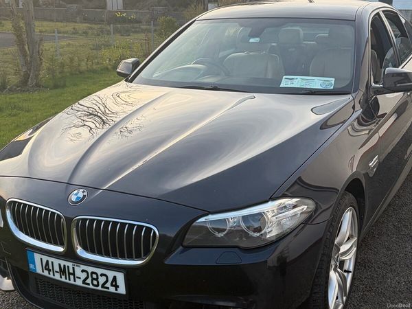 BMW 5-Series Saloon, Diesel, 2014, Black