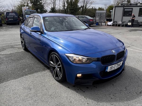 BMW 3-Series Saloon, Diesel, 2015, Blue