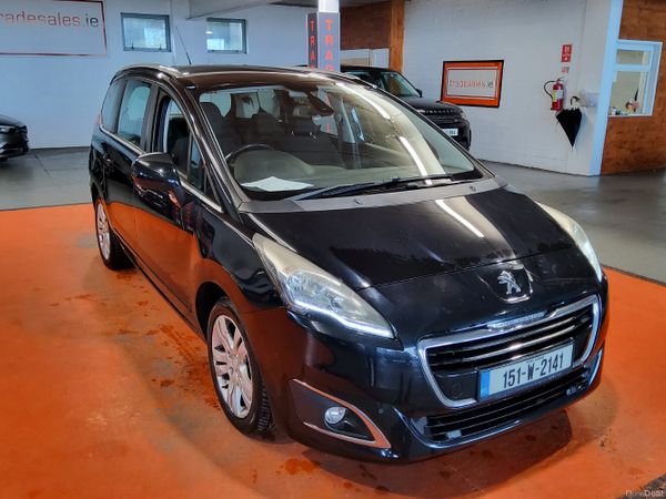 Peugeot 5008 MPV, Diesel, 2015, Black