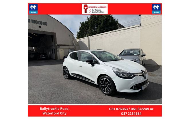 Renault Clio Hatchback, Petrol, 2015, White