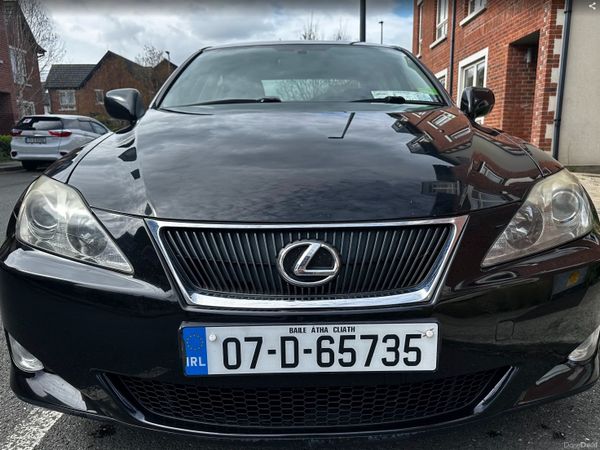 Lexus IS Saloon, Petrol, 2007, Black