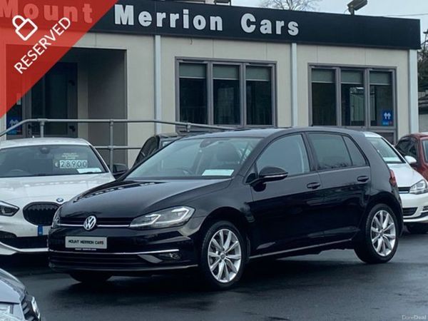 Volkswagen Golf Hatchback, Petrol, 2019, Black
