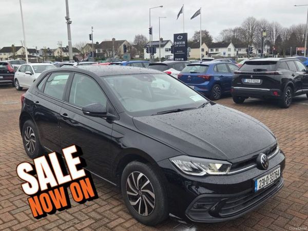 Volkswagen Polo Hatchback, Petrol, 2023, Black