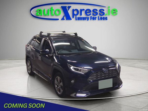 Toyota RAV4 SUV, Petrol Hybrid, 2021, Blue