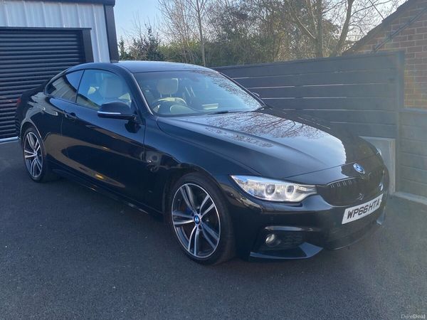 BMW 4-Series Coupe, Diesel, 2016, Black