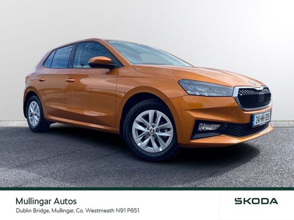 Skoda Fabia Hatchback, Petrol, 2024, Orange