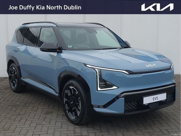 Kia EV5 SUV, Electric, 2026, Blue
