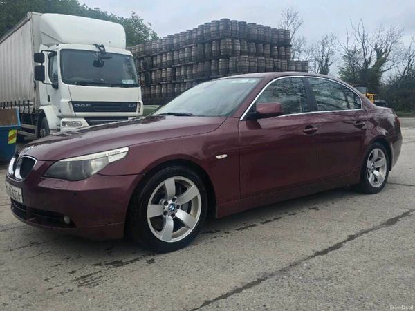 BMW 5-Series Saloon, Diesel, 2005, Red