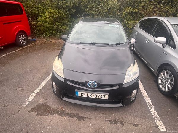Toyota Prius Hatchback, Petrol Hybrid, 2012, Black