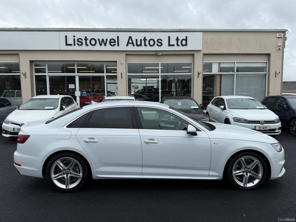 Audi A4 Saloon, Petrol, 2019, White
