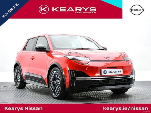 Nissan Micra Hatchback, Electric, 2026, Red