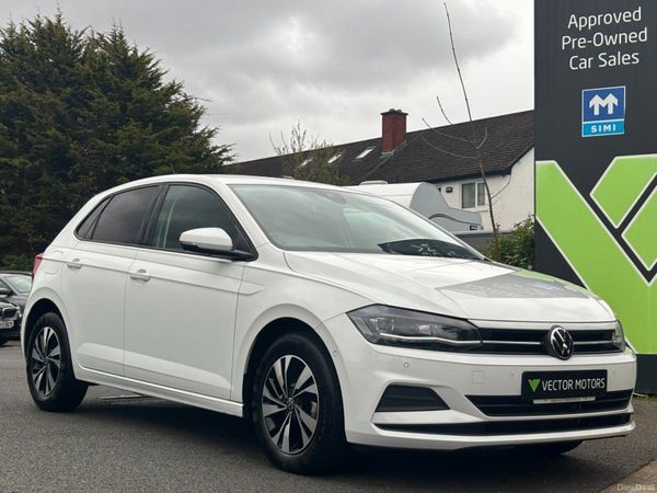 Volkswagen Polo Hatchback, Petrol, 2021, White