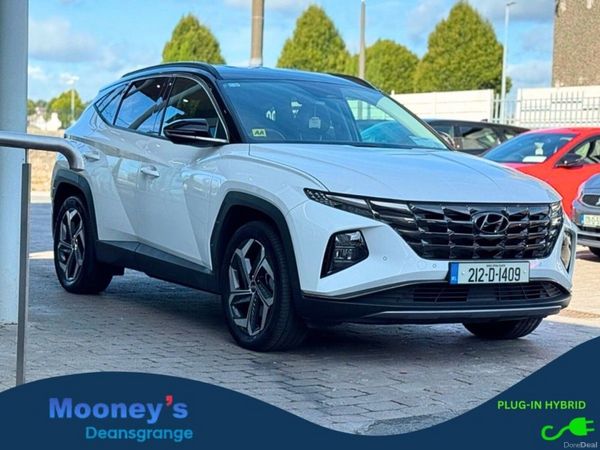Hyundai Tucson SUV, Petrol Plug-in Hybrid, 2021, White