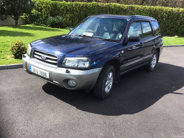 Subaru Forester SUV, Petrol, 2006, Blue
