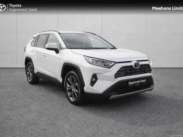 Toyota RAV4 SUV, Petrol Hybrid, 2024, White