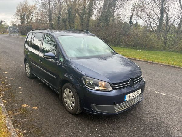 Volkswagen Touran MPV, Diesel, 2011, Blue
