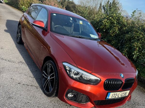 BMW 1-Series Hatchback, Diesel, 2017, Orange