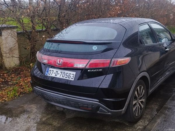 Honda Civic Hatchback, Petrol, 2007, Black