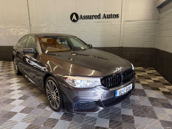 BMW 5-Series Saloon, Petrol Plug-in Hybrid, 2018, Grey