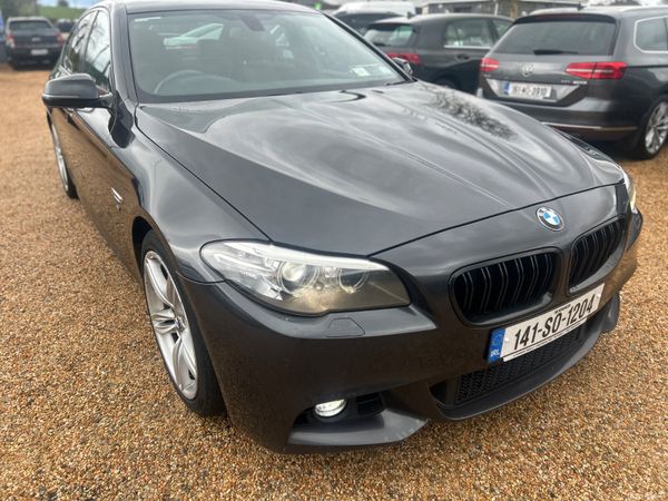 BMW 5-Series Saloon, Diesel, 2014, Grey