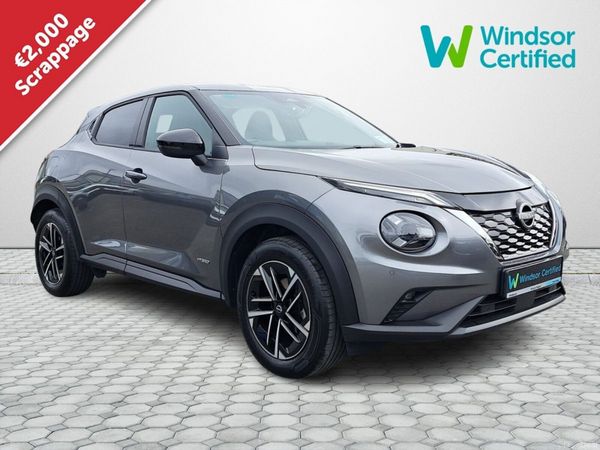 Nissan Juke SUV, Petrol Hybrid, 2025, Grey