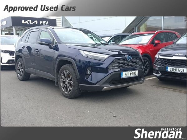 Toyota RAV4 SUV, Petrol Hybrid, 2024, Blue
