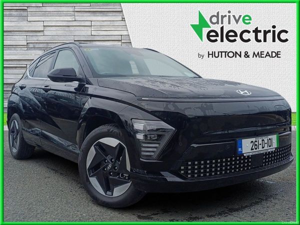 Hyundai KONA SUV, Electric, 2026, Black