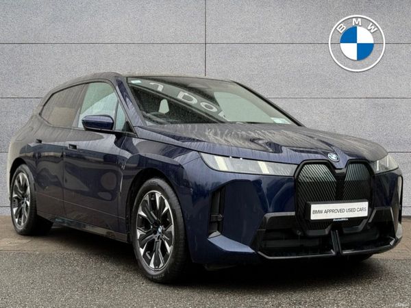 BMW iX SUV, Electric, 2025, Blue