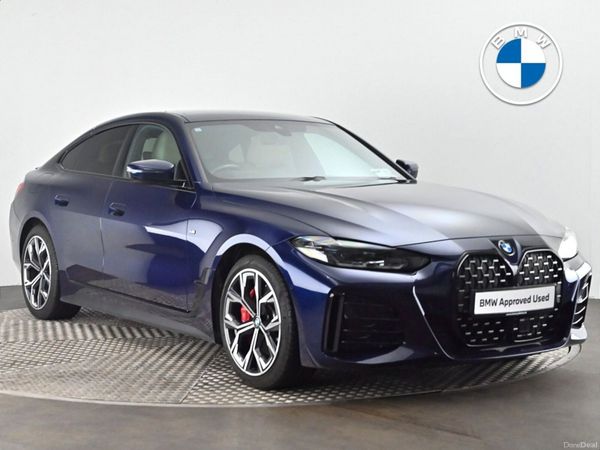 BMW 4-Series Hatchback, Diesel Hybrid, 2022, Blue