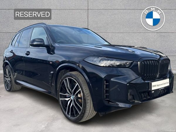BMW X5 SUV, Petrol Plug-in Hybrid, 2025, Black