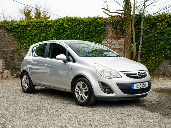 Opel Corsa Hatchback, Petrol, 2012, Silver