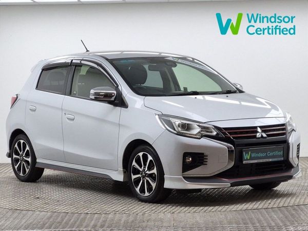 Mitsubishi Mirage Hatchback, Petrol, 2021, White