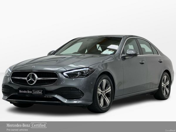 Mercedes-Benz C-Class Saloon, Petrol Hybrid, 2023, Grey