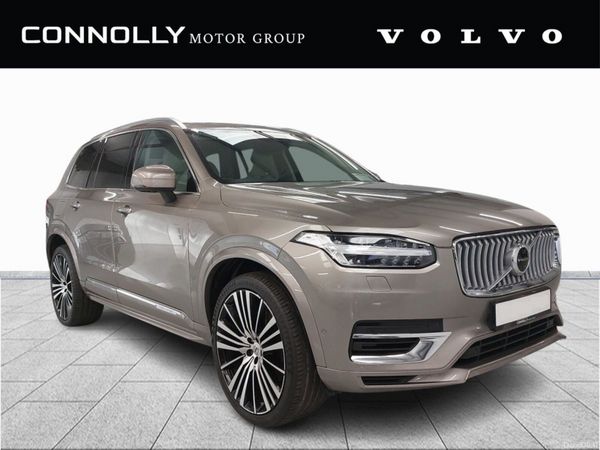 Volvo XC90 SUV, Petrol Plug-in Hybrid, 2021, Beige