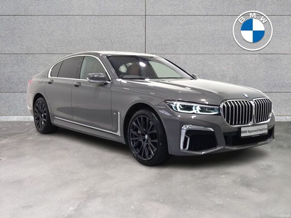 BMW 7-Series Saloon, Petrol Plug-in Hybrid, 2019, Grey