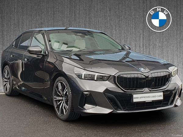 BMW 5-Series Saloon, Petrol Plug-in Hybrid, 2026, Grey