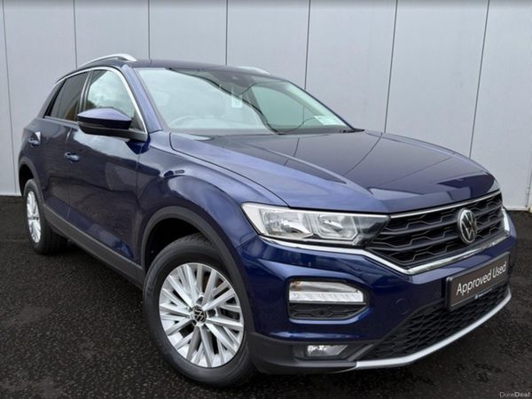 Volkswagen T-Roc Estate, Petrol, 2021, Blue