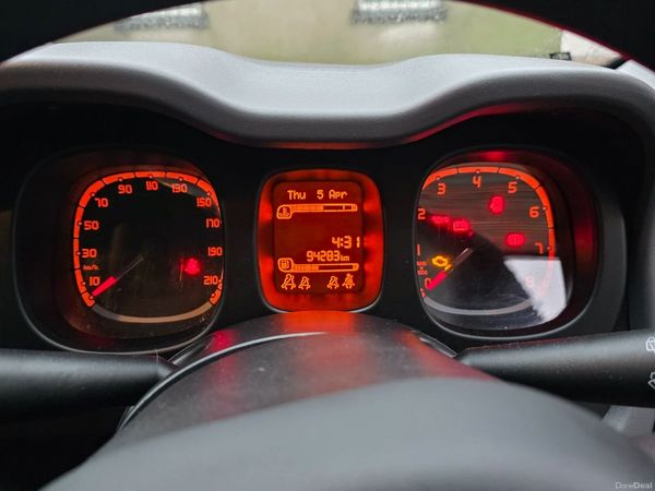 Fiat Panda Hatchback, Petrol, 2014, Red