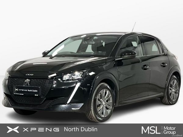 Peugeot 208 Hatchback, Electric, 2023, Black