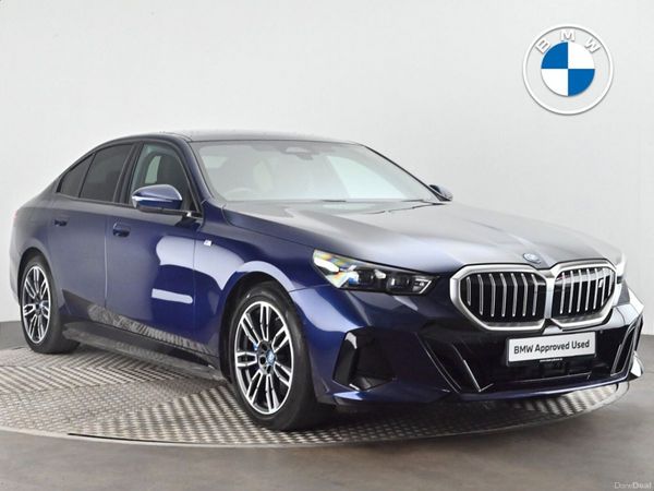 BMW i5 Saloon, Electric, 2024, Blue