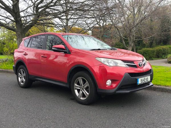 Toyota RAV4 SUV, Diesel, 2015, Red