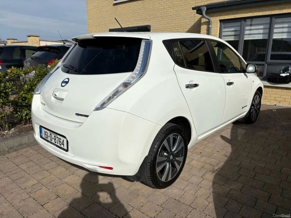 Nissan Leaf Hatchback, Electric, 2015, White