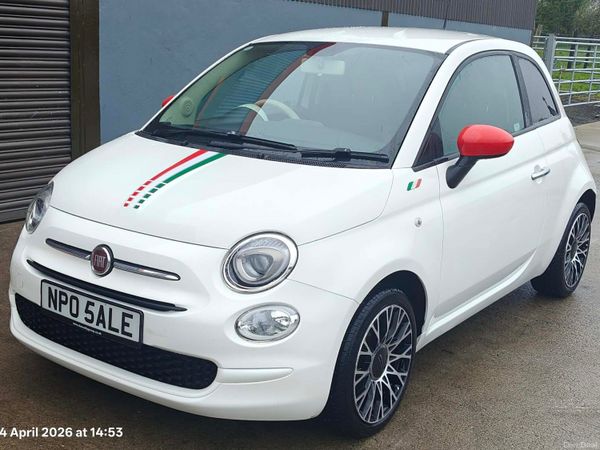 Fiat 500 Hatchback, Petrol, 2017, White
