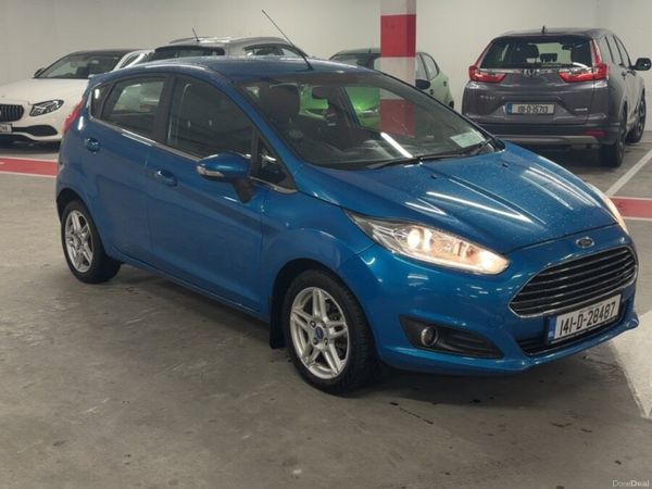 Ford Fiesta Hatchback, Diesel, 2014, Blue