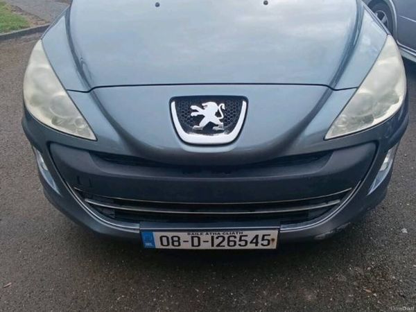 Peugeot 308 Hatchback, Diesel, 2008, Grey